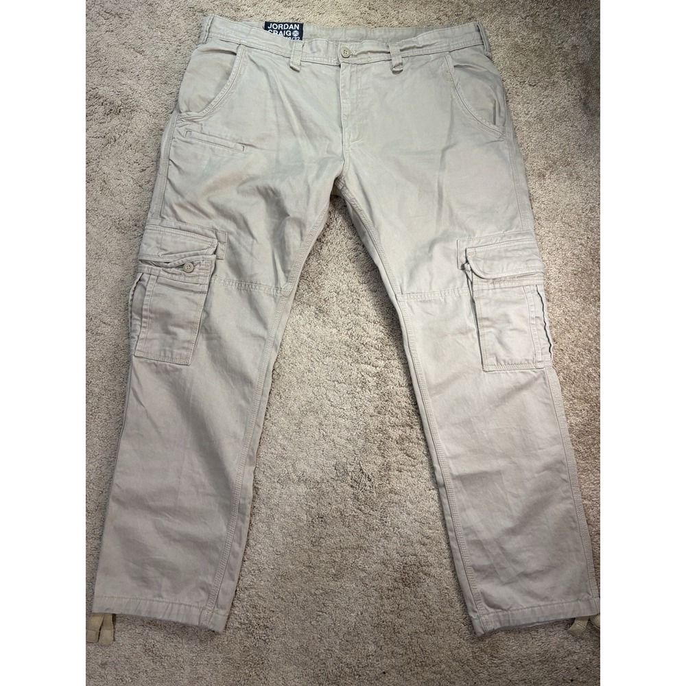 Jordan Craig Xavier OG Cargo Pants Men 40/32 Tan 5625M Utility Hiking